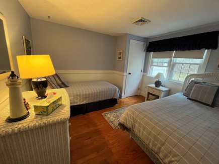 Dennisport Cape Cod vacation rental - 3rd bedroom with 2 twin beds