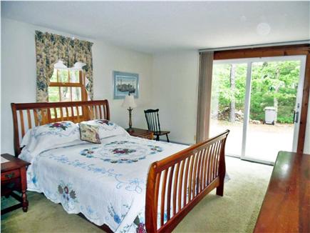 Eastham Cape Cod vacation rental - Master Br ,queen bed, full bath, first  floor w/ sliders to deck