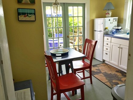 Wellfleet Cape Cod vacation rental - Kitchen leading to outdoor patio