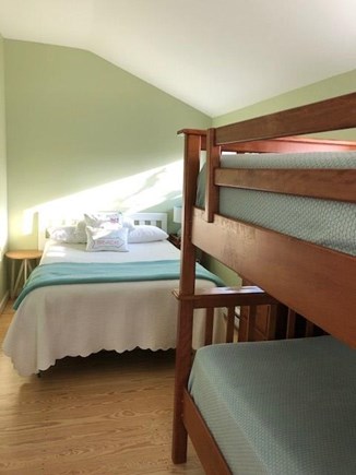 Wellfleet Cape Cod vacation rental - Guest Bedroom with Full Bed and Bunks