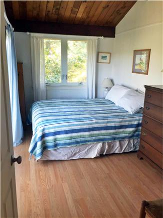 Wellfleet Cape Cod vacation rental - The queen master bedroom has slider to deck and views of marsh.