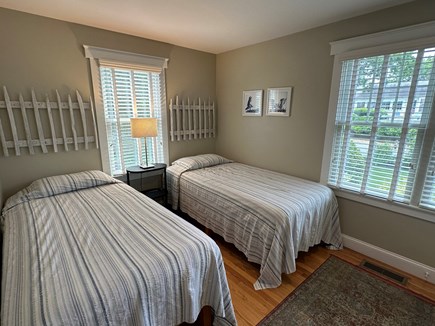 Dennis, North Side Cape Cod vacation rental - First Floor Bedroom, 2 twin beds