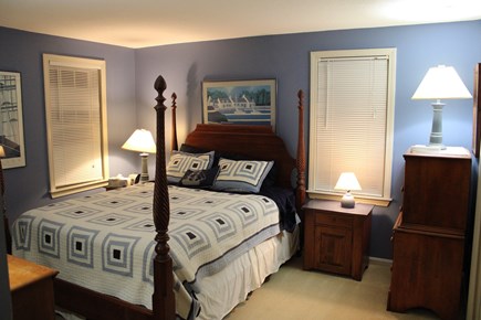 Harwich Port - 200 yds to beac Cape Cod vacation rental - BR 1: New Queen with a view, AC, TV. hear the waves!