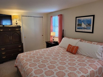 Dennis Port Cape Cod vacation rental - Main bedroom with king bed and large closet