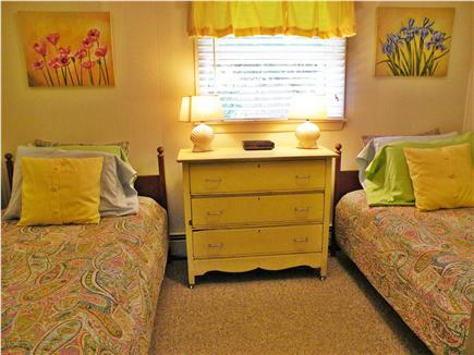 Dennis Port Cape Cod vacation rental - 2nd bedroom with twin beds