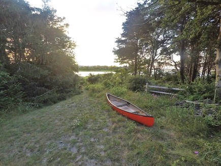 Orleans Cape Cod vacation rental - Tree-lined, 1.5 acre property on water...space and privacy.