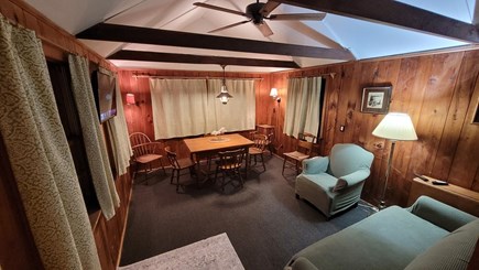 Orleans Cape Cod vacation rental - Dining/TV room.  32 inch screen streaming- and casting-ready