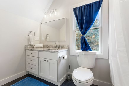 Harwich - on Long Pond. Cape Cod vacation rental - Ensuite bathroom with shower