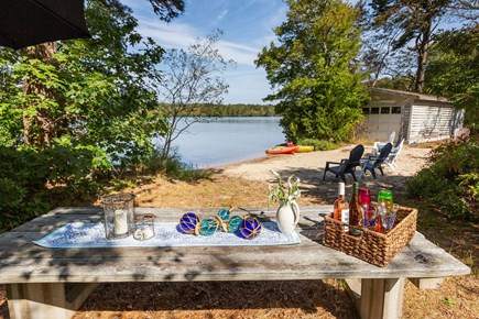 Harwich - on Long Pond. Cape Cod vacation rental - Enjoy the beautiful private beach! (Kayaks can be rented)