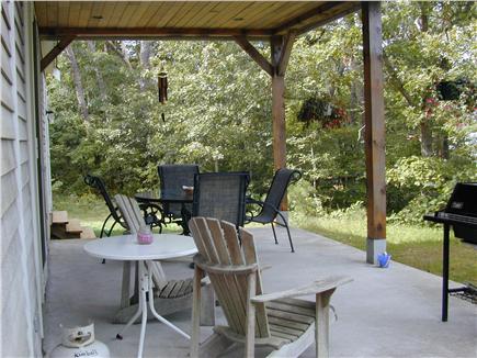 Harwich - on Long Pond. Cape Cod vacation rental - Large, all-weather porch - enjoy day and night!