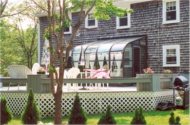 North Falmouth Cape Cod vacation rental - Wonderful deck for sunning / relaxing and outside shower