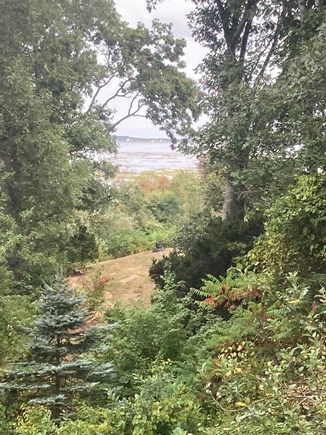 West Barnstable Cape Cod vacation rental - North-facing harbor view from second floor in summer