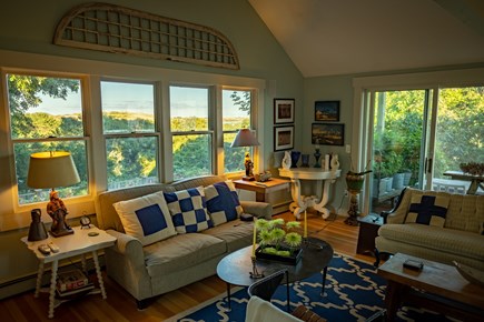 Provincetown Cape Cod vacation rental - Enjoy looking out toward the Provinceland Dunes