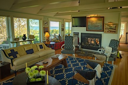 Provincetown Cape Cod vacation rental - Living Room