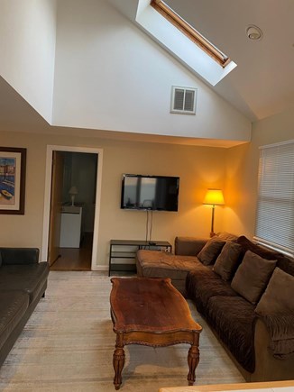 South Yarmouth Cape Cod vacation rental - Living area has sectional and loveseat sofa