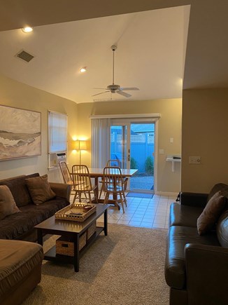 South Yarmouth Cape Cod vacation rental - Another view of the living room, looking into dining area