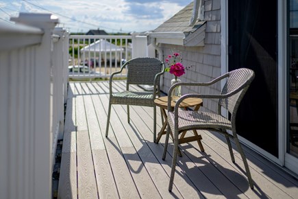 Centerville Cape Cod vacation rental - Relax on the deck while enjoying a favorite beverage