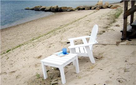 Bourne, Monument  Beach Cape Cod vacation rental - Stroll across the lawn, down a few steps to your sandy beach