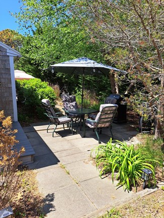 West Yarmouth Cape Cod vacation rental - Charming porch and patio, with full size grill