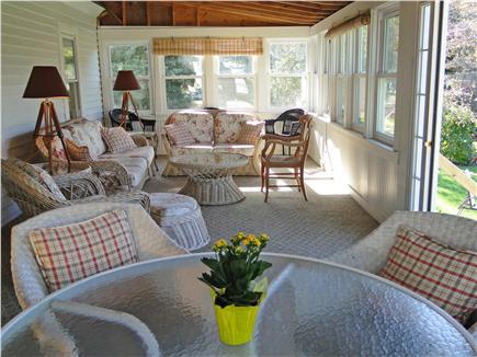 Falmouth, 10min walk to town    mile1  t Cape Cod vacation rental - Spend most of the week on the screened in porch, w/ water views