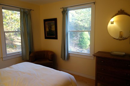 Truro, Corn Hill, Castle Road Area Cape Cod vacation rental - Main level bedroom, one double bed.