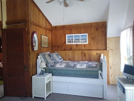 Dennisport Cape Cod vacation rental - Day bed in large bedroom opens to 2 twin beds