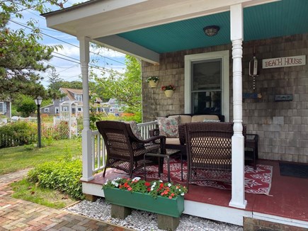 Dennisport Cape Cod vacation rental - Open porch off kitchen
