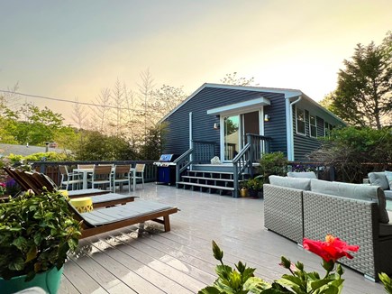 Provincetown Cape Cod vacation rental - Outdoor lounges, seating area and outdoor dining are new updates