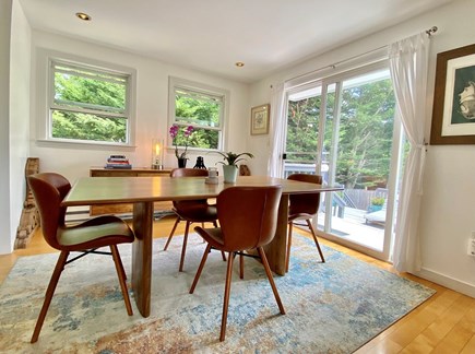 Provincetown Cape Cod vacation rental - Dining room
