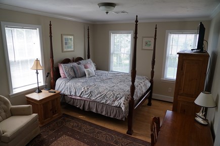 East Dennis Cape Cod vacation rental - Queen size bedroom, flat screen tv, desk, rocking chair 2nd floor