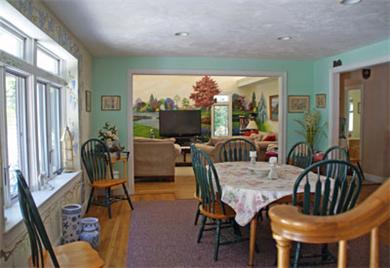 Harwich Cape Cod vacation rental - Dining room facing living room