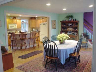 Harwich Cape Cod vacation rental - Dining Room looking into kitchen