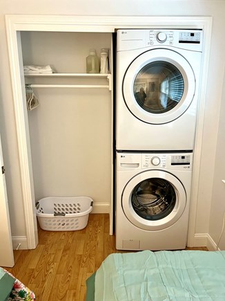 Brewster Cape Cod vacation rental - Full size LG washer and dryer.