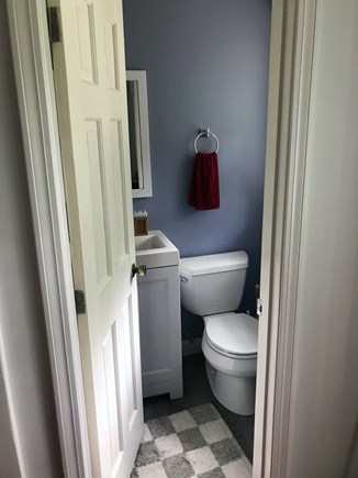 East Brewster Cape Cod vacation rental - Downstairs half-bath, next to downstairs double bedroom