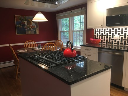 East Brewster Cape Cod vacation rental - Renovated kitchen and dining area