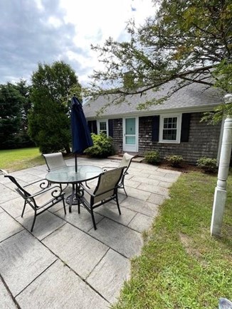 Harwichport Cape Cod vacation rental - Front Patio - off Living Room