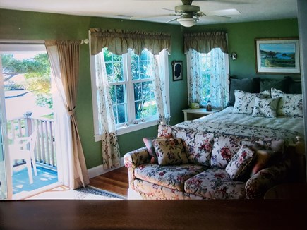  Kingston Bay, Kingston Shores MA vacation rental - Bedtime?  Master ensuite awaits, with pull out sofa and balcony.