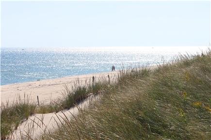 South Orleans Cape Cod vacation rental - From the dunes at Nauset beach (ocean)