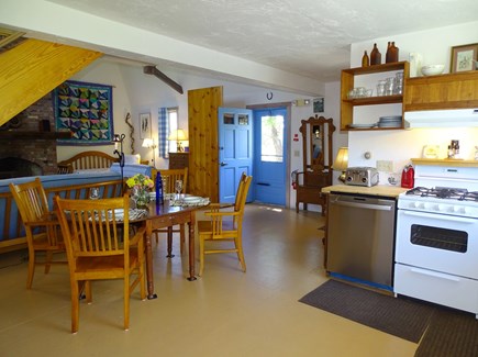 Provincetown Cape Cod vacation rental - Kitchen facing out