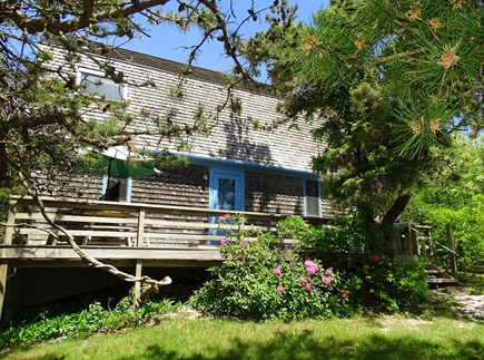 Provincetown Cape Cod vacation rental - Front door and deck