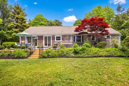 Brewster Cape Cod vacation rental - Level lawn area for badmitton, croquet and more!