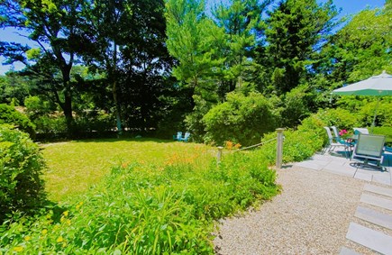 Brewster Cape Cod vacation rental - Great backyard for summer games!