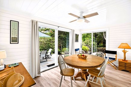 Brewster Cape Cod vacation rental - Sunroom, with sliders opening to terrace