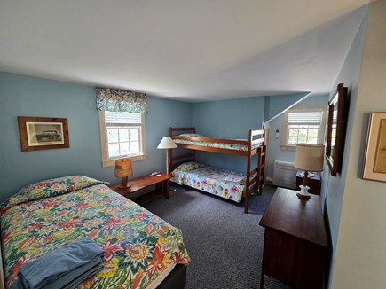 South Chatham Cape Cod vacation rental - 4th Bedroom (Twin + Bunk), 2nd floor -- shared bath with shower