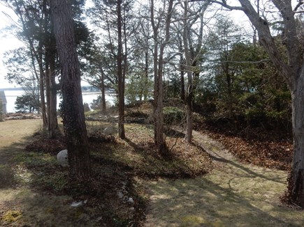 Pocasset Cape Cod vacation rental - My private wooded retreat with the town  ocean just 100feet away