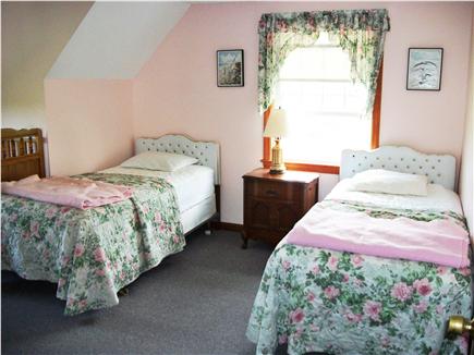 West Dennis Cape Cod vacation rental - Upstairs bedroom #1 with two twin beds and crib.