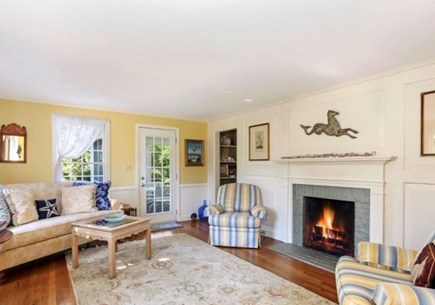 North Chatham Cape Cod vacation rental - Comfy Living Room with Access to Porch