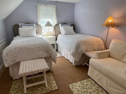 North Chatham Cape Cod vacation rental - One of two twin bedrooms.