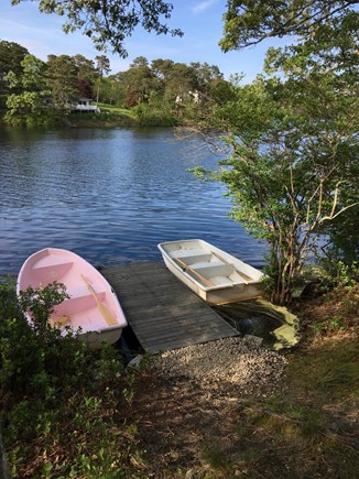 Chatham Cape Cod vacation rental - Our row boats on Ryder Pond.