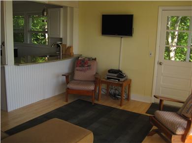 Wellfleet Cape Cod vacation rental - Comfortable Living room with sweeping waterviews